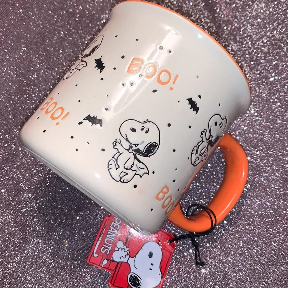 Peanuts Snoopy & Woodstock Vampire 'Boo'‎ Large Mug 21 oz